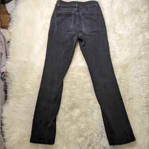 L.L Bean favorite fit black jeans, size 4